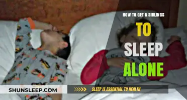 Helping Siblings Sleep Alone: Tips for a Peaceful Night's Rest