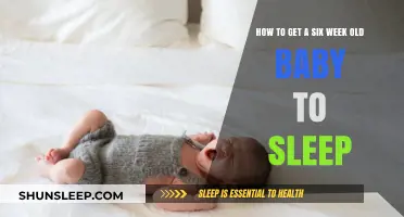 Gentle Tips for Helping Your Six-Week-Old Baby Sleep Soundly