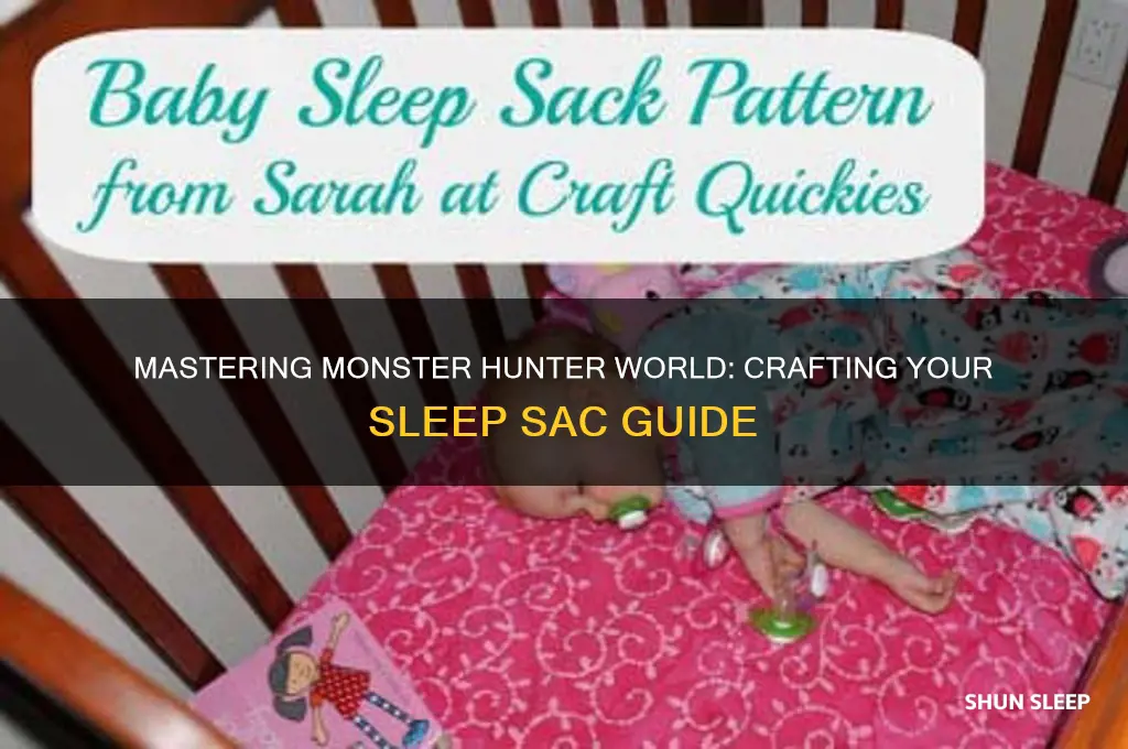 how to get a sleep sac in monster hunter world