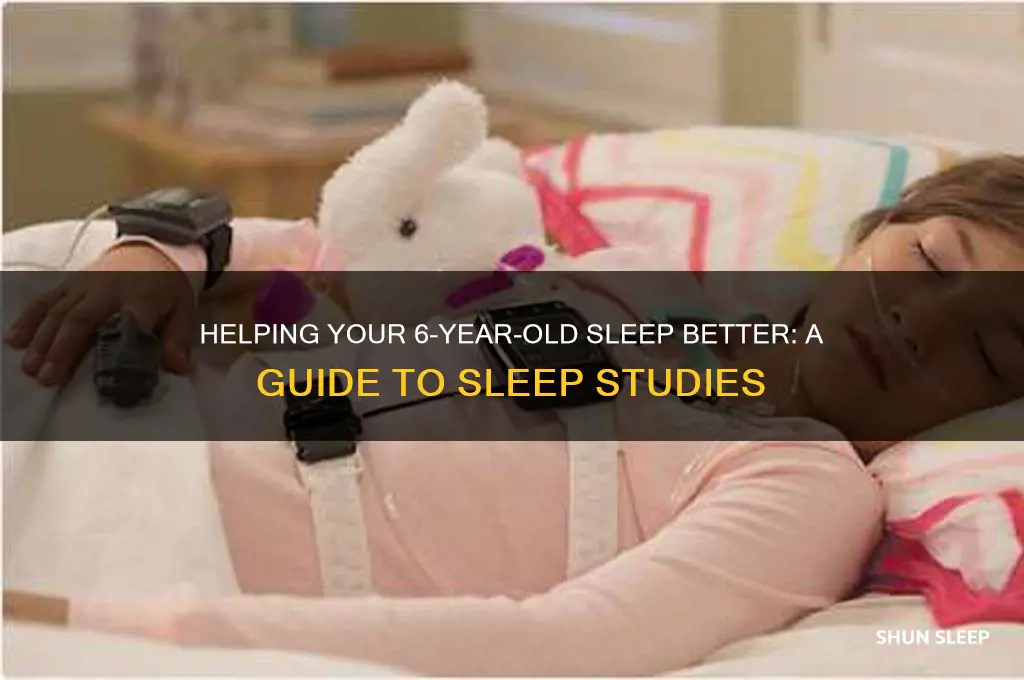 how to get a sleep study for 6 year old
