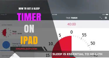 Set a Sleep Timer on iPad: Easy Steps for Better Rest