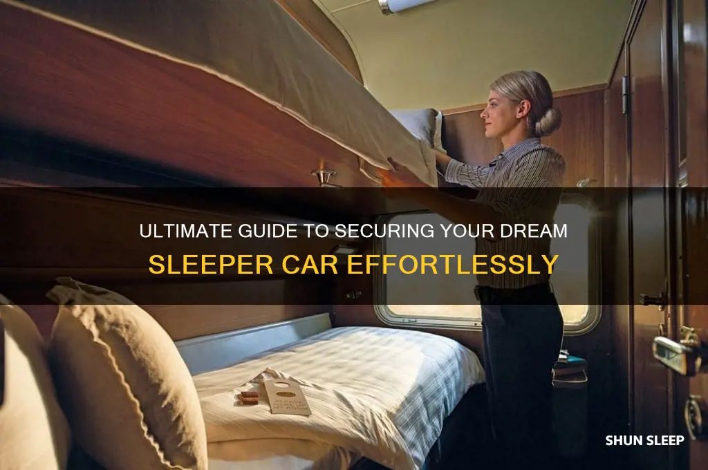 how to get a sleeper car