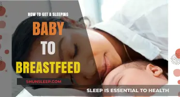 Gentle Tips to Encourage a Sleeping Baby to Breastfeed Easily