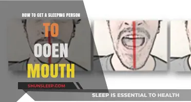Gentle Techniques to Encourage a Sleeping Person to Open Their Mouth