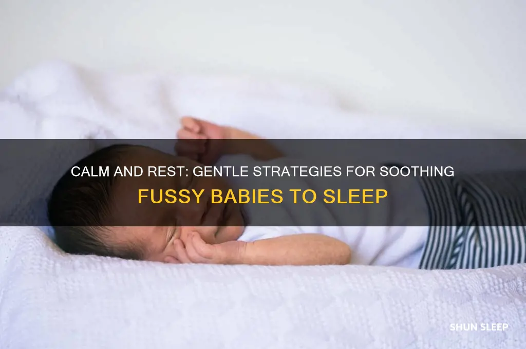 how to get a super fussy baby to sleep