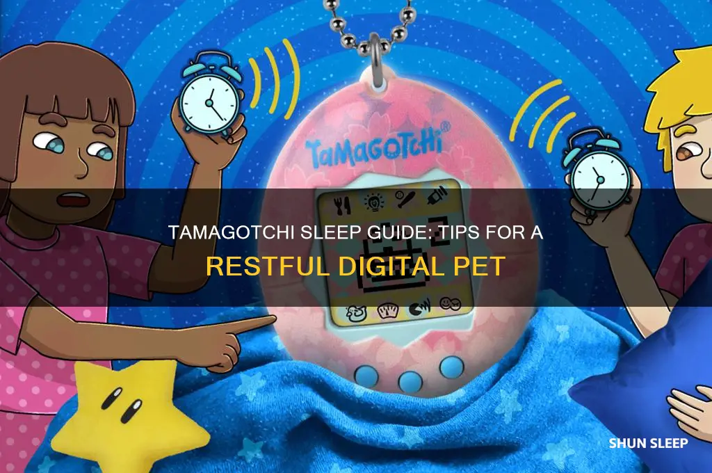 how to get a tamagotchi to sleep