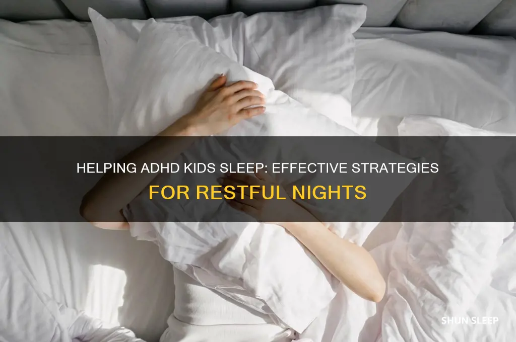how to get adhd child to sleep