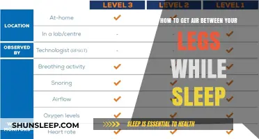 Sleep Comfortably: Tips for Creating Airflow Between Your Legs at Night