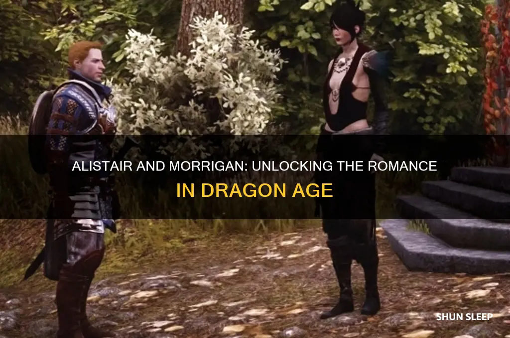 how to get alistair to sleep with morrigan