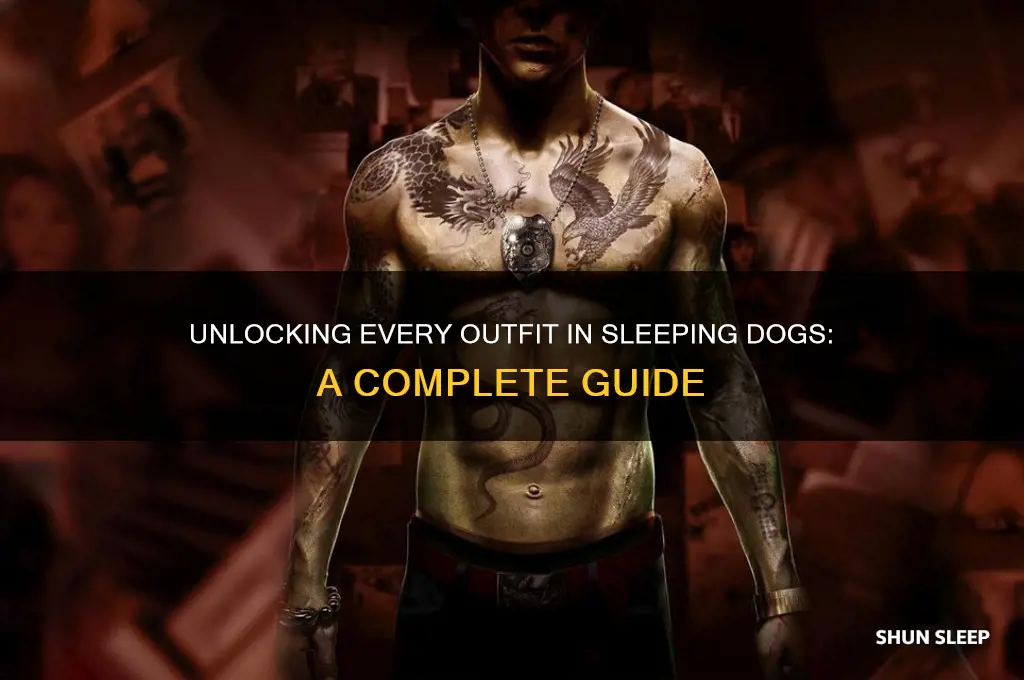 how to get all outfits in sleeping dogs