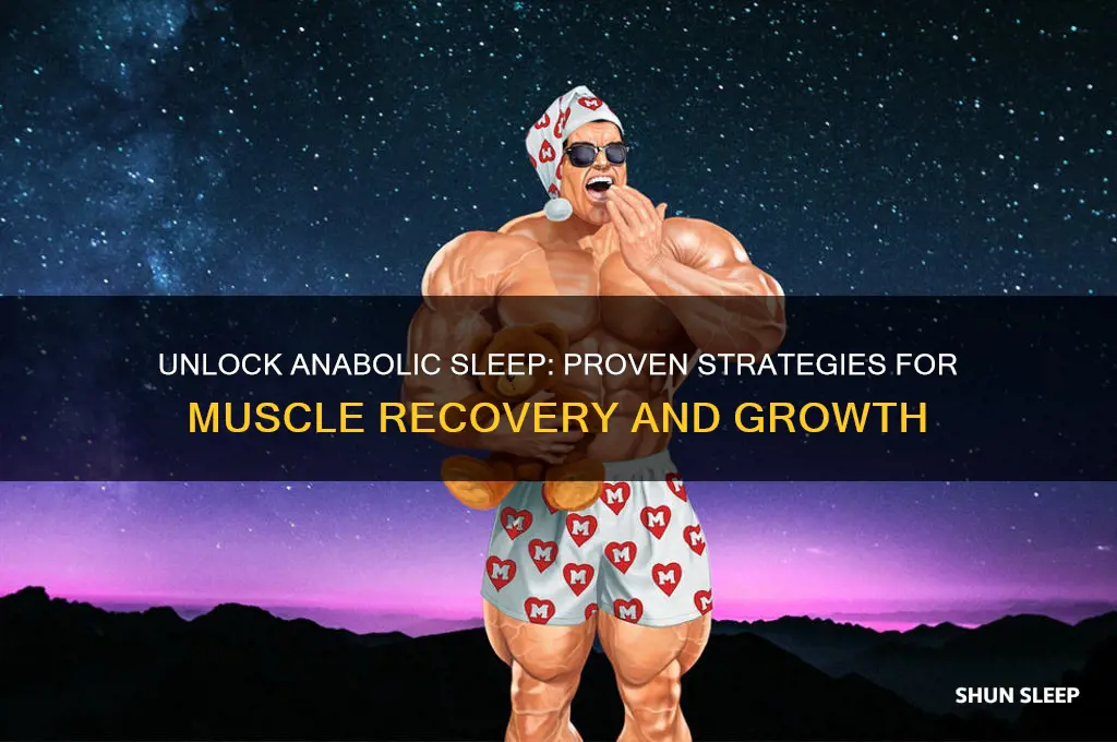 how to get anabolic sleep