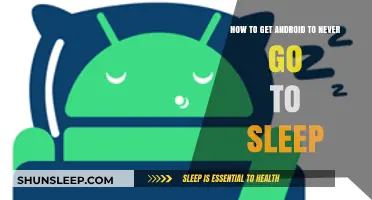Prevent Android Sleep Mode: Keep Your Screen Active Indefinitely