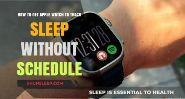 Track Sleep on Apple Watch Without a Set Schedule: Easy Tips