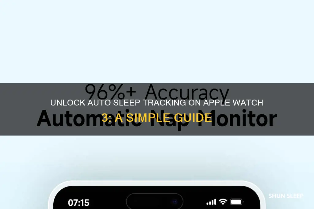 how to get auto sleep tracker on apple 3