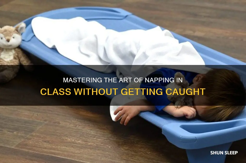 how to get away with sleeping at school
