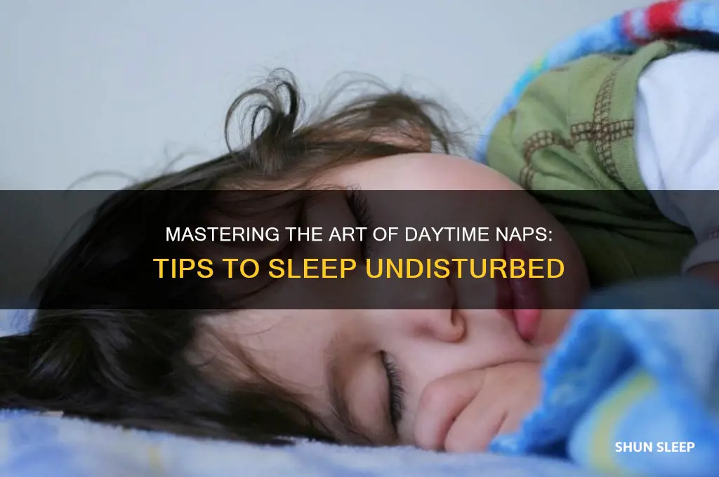 how to get away with sleeping in daytime