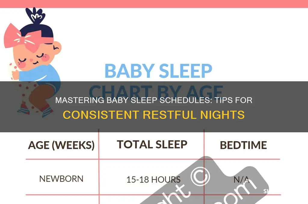 how to get babies on a sleep schedule