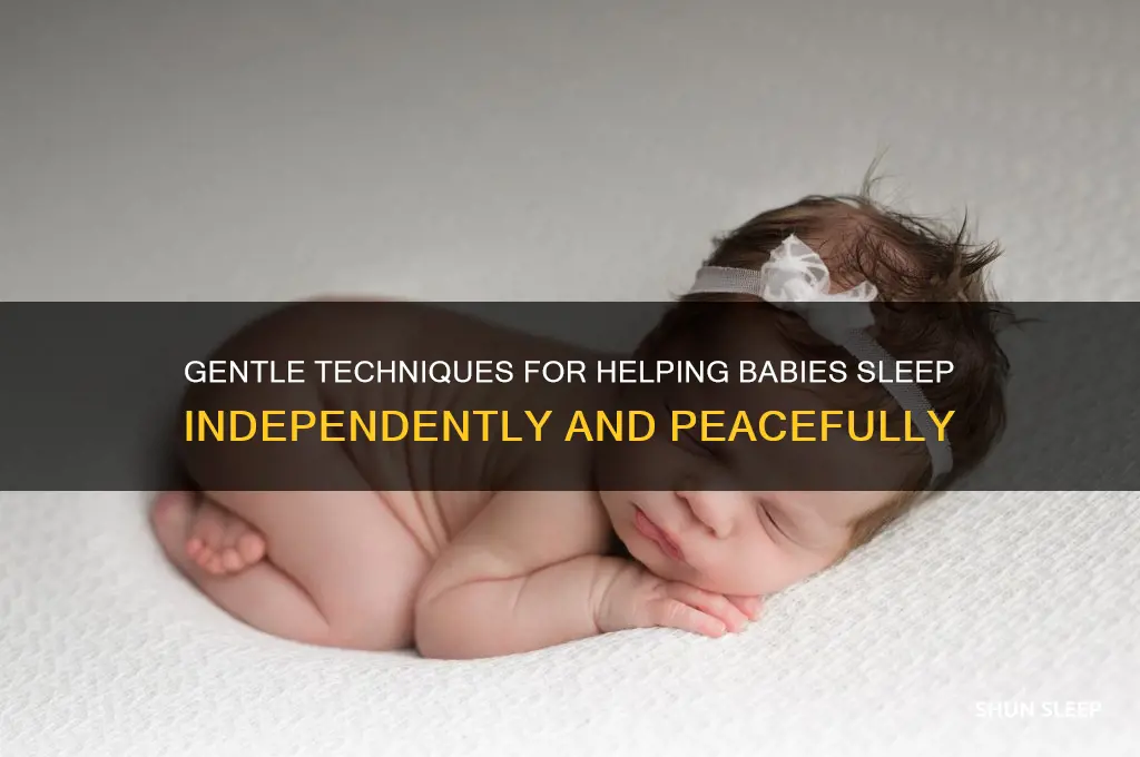 how to get babies to sleep without being held