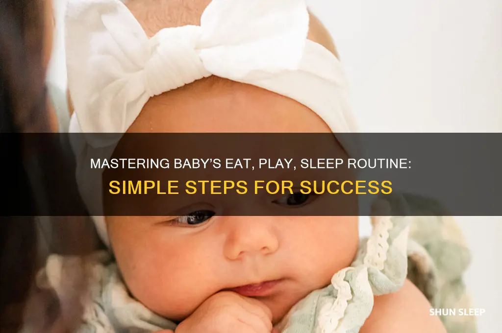 how to get baby on eat play sleep schedule