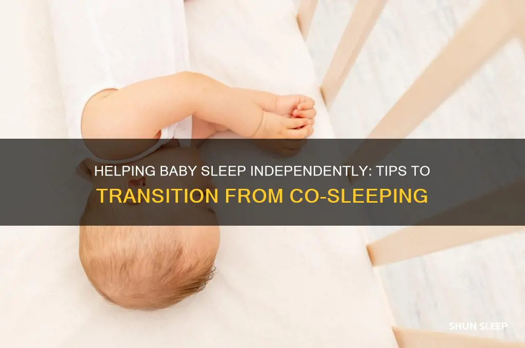 how to get baby to not sleep on me