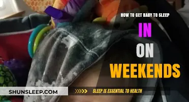 Weekend Sleep Strategies: Helping Your Baby Sleep In Longer