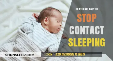 Helping Your Baby Transition: Tips to End Contact Sleeping