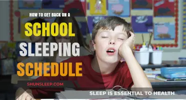 Reset Your Sleep: Tips for Transitioning to a School Schedule