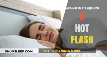 Cooling Tips to Fall Back Asleep After a Hot Flash