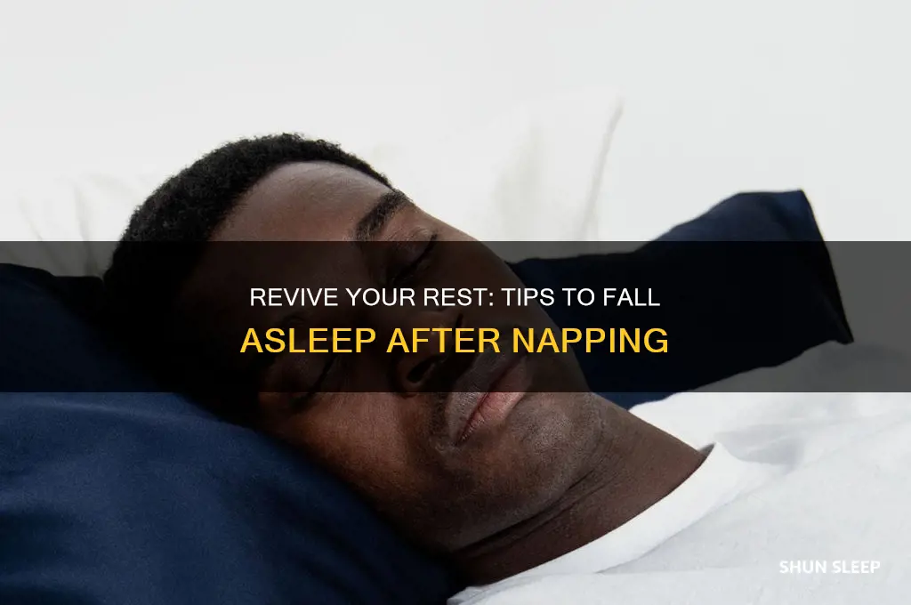 how to get back to sleep after a long nap