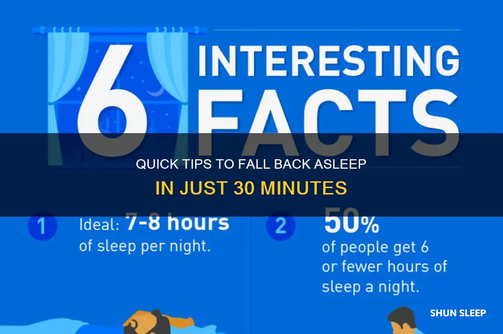 how to get back to sleep for 30 minutes