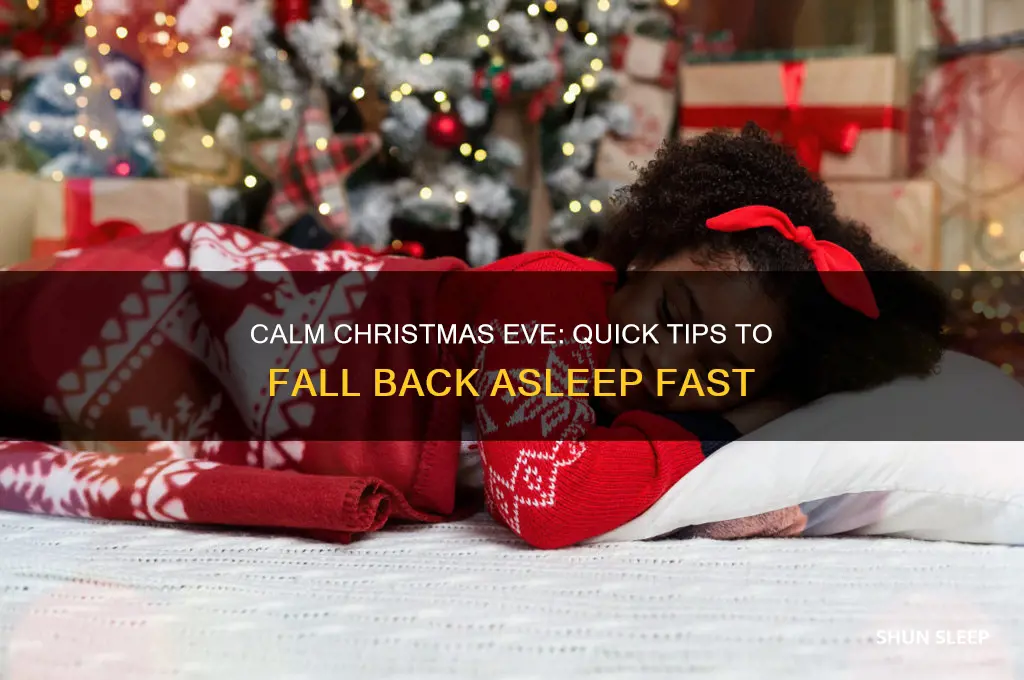 how to get back to sleep on christmas eve