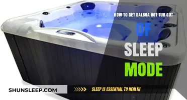 Wake Up Your Balboa Hot Tub: Exit Sleep Mode Easily