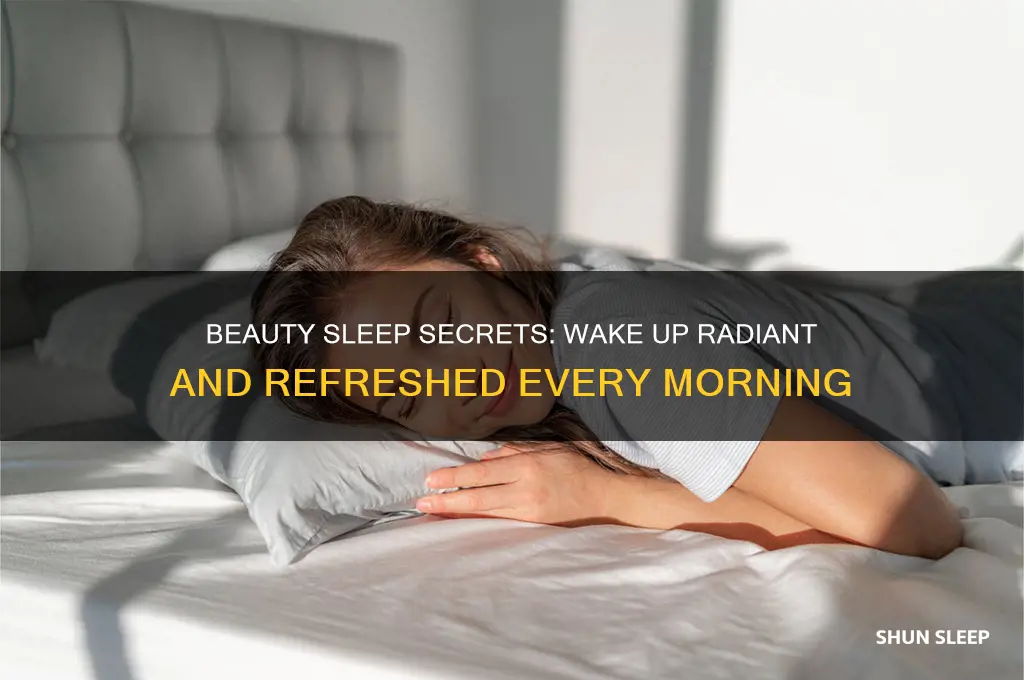 how to get beautiful while you sleep