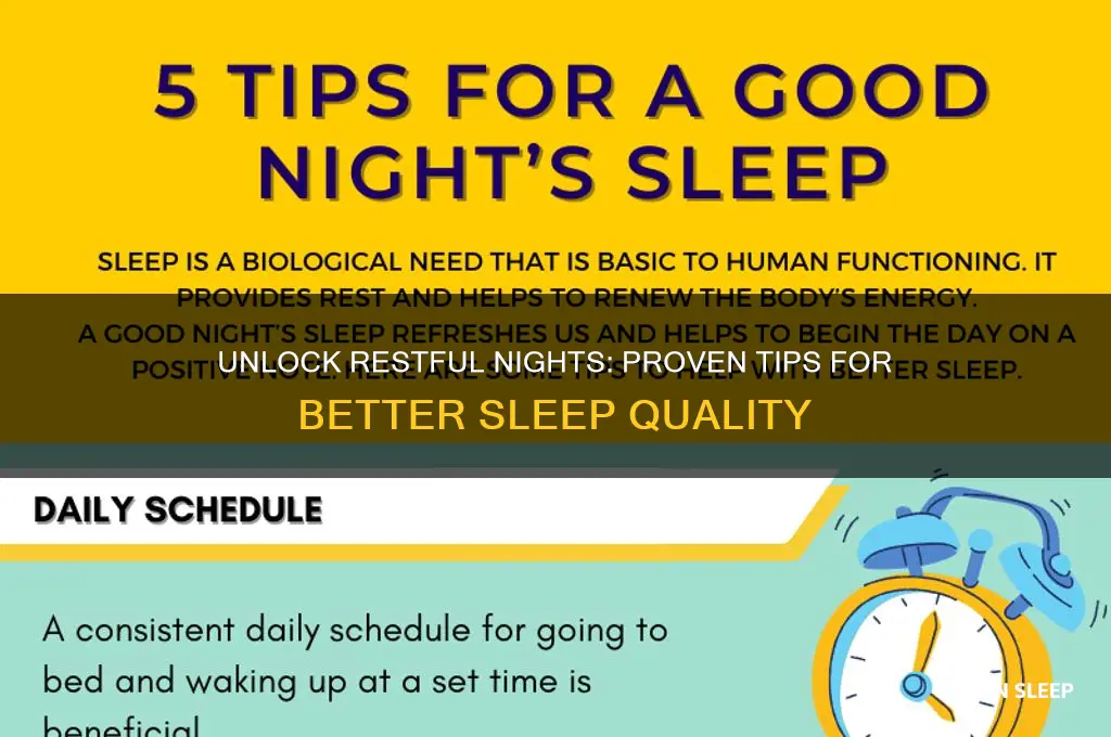 how to get beter sleep