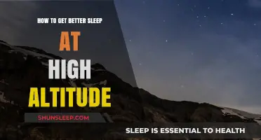 Sleep Better at High Altitude: Tips for Restful Nights in Thin Air