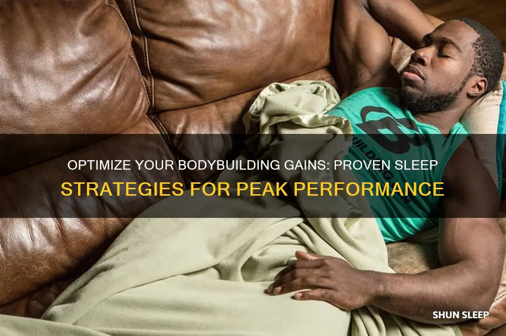 how to get better sleep bodybuilding