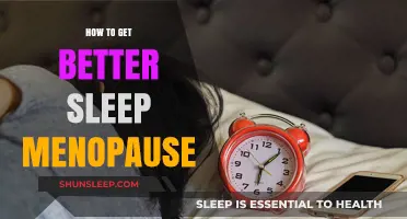 Menopause and Sleep: Strategies for Restful Nights and Energized Days