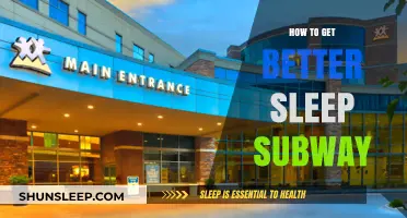 Improve Your Sleep Quality: Tips for Better Rest on the Subway