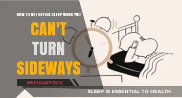 Improve Sleep Quality: Tips for Restful Nights Without Turning Sideways