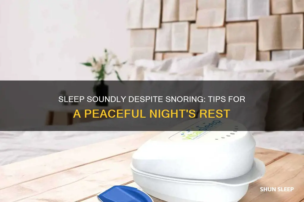 how to get better sleep with a snorer