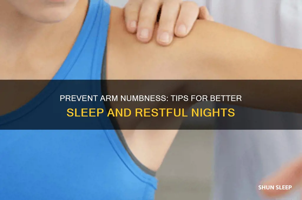 how to get better sleep with arms fall asleep