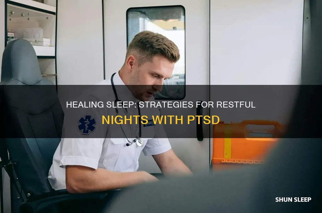 how to get better sleep with ptsd
