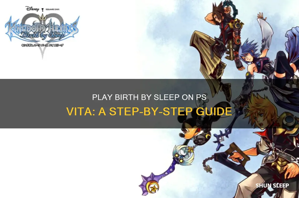 how to get birth by sleep on ps vita