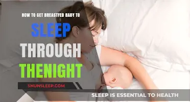 Mastering Nighttime Sleep: Tips for Breastfed Babies to Sleep Through
