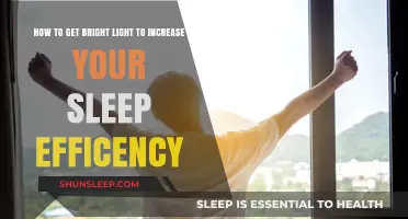 Brighten Your Sleep: Enhancing Efficiency with Optimal Light Exposure