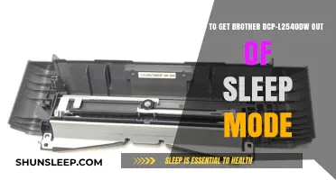 Wake Up Your Brother DCP-L2540DW: Quick Fix for Sleep Mode