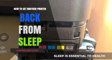 Wake Up Your Brother Printer: Quick Fix for Sleep Mode Issues