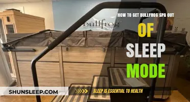 Waking Up Your Bullfrog Spa: Easy Steps to Exit Sleep Mode