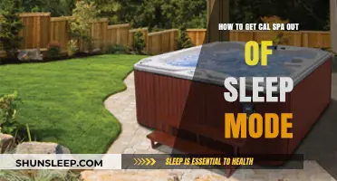 Wake Up Your Cal Spa: Easy Steps to Exit Sleep Mode
