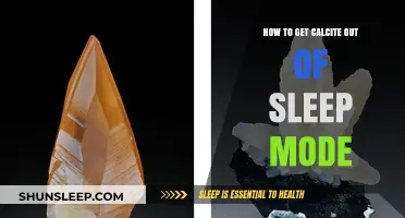 Revive Your Calcite: Quick Steps to Exit Sleep Mode Easily
